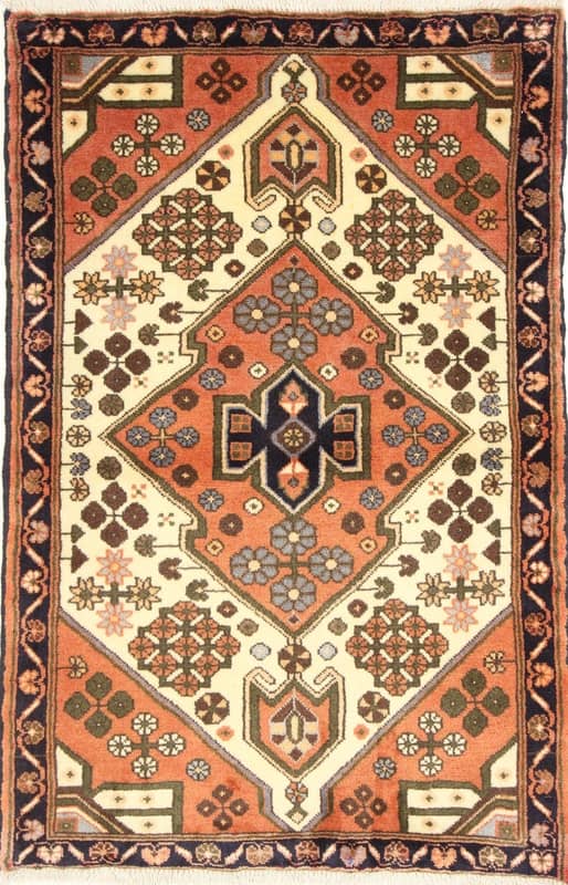Hamadan Teppich 127x82 - Image 1