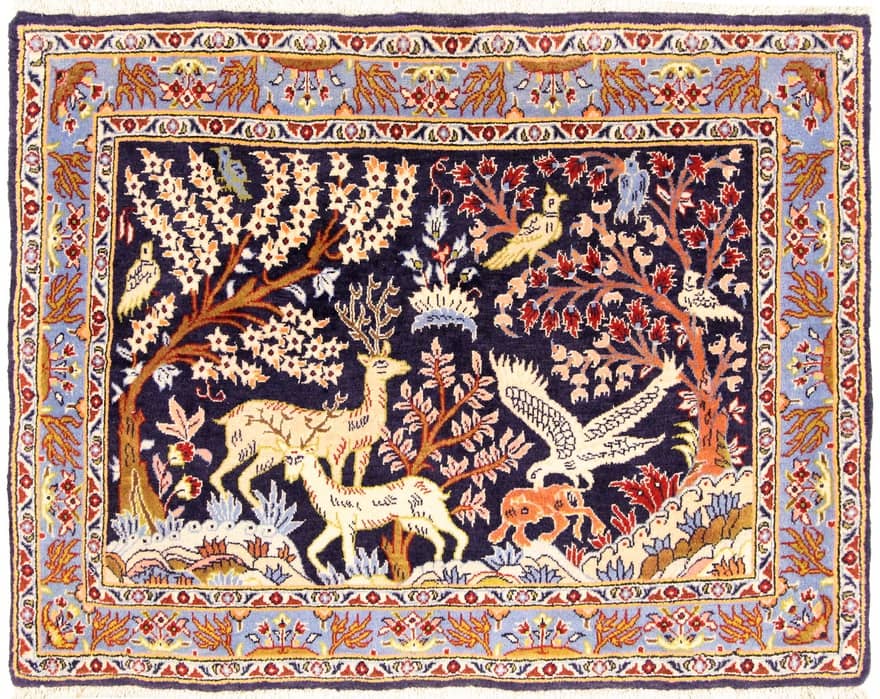 Ghom Teppich 98x70_0