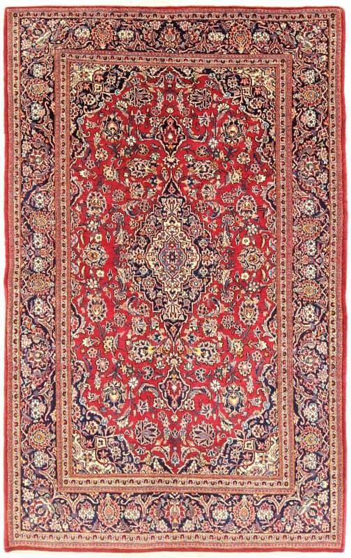 Antique Keshan  Carpet 214x131_0
