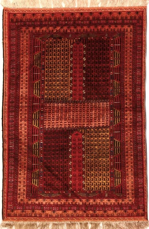 Quchan Seide Teppich 116x78 - Image 1