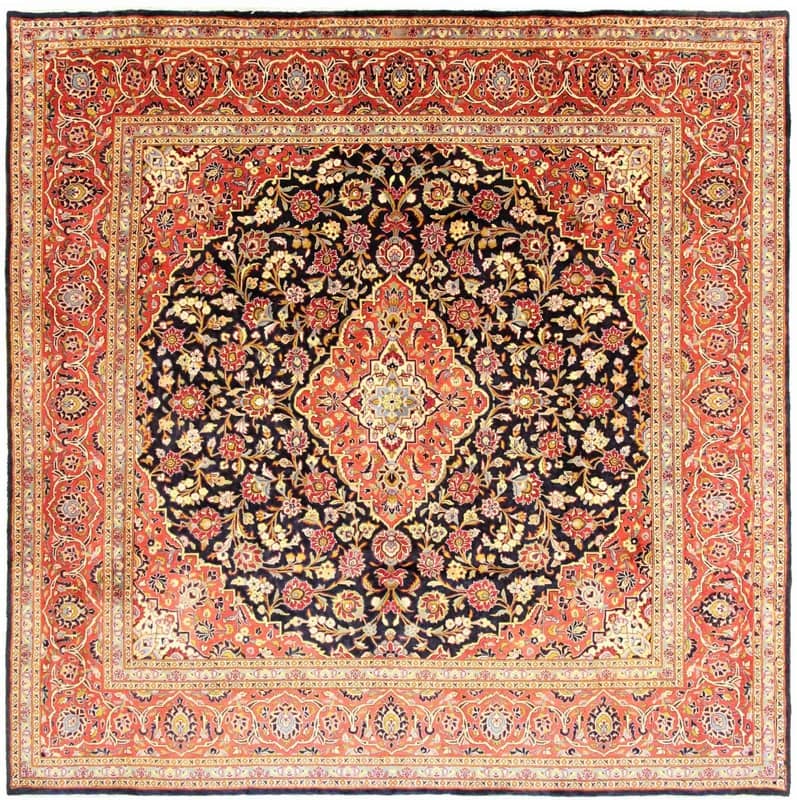 Kashan Teppich  296x294 - Image 1