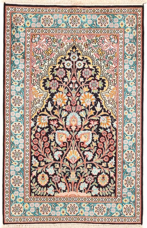 Kahmir Silk Carpet 118x76_0