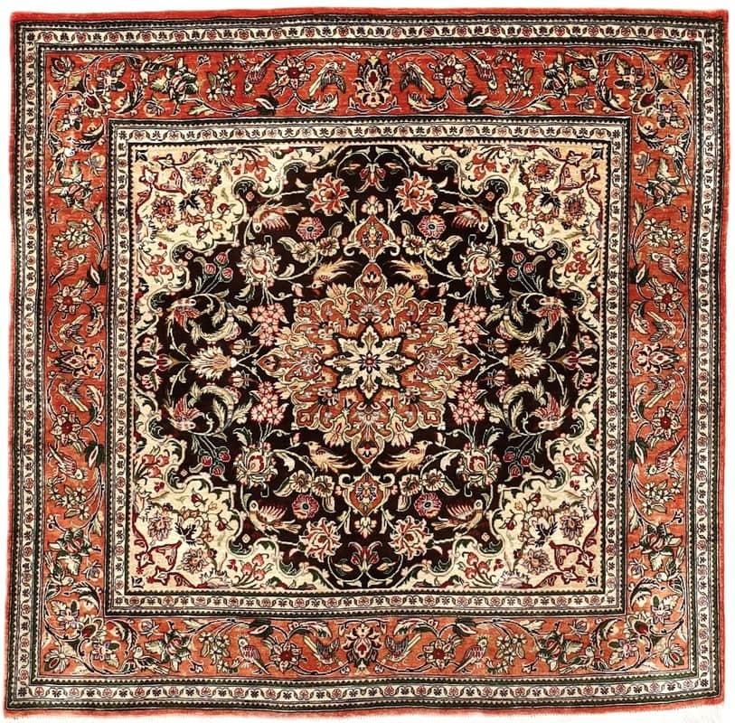 Gohm Seide Teppich 100x100 - Image 1