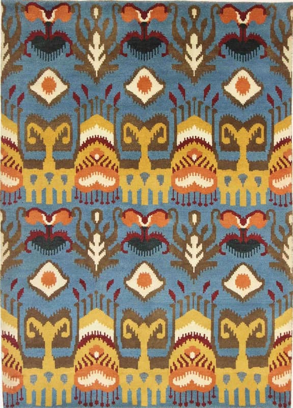 MODERN-IKAT Teppich  242x174 - Image 1