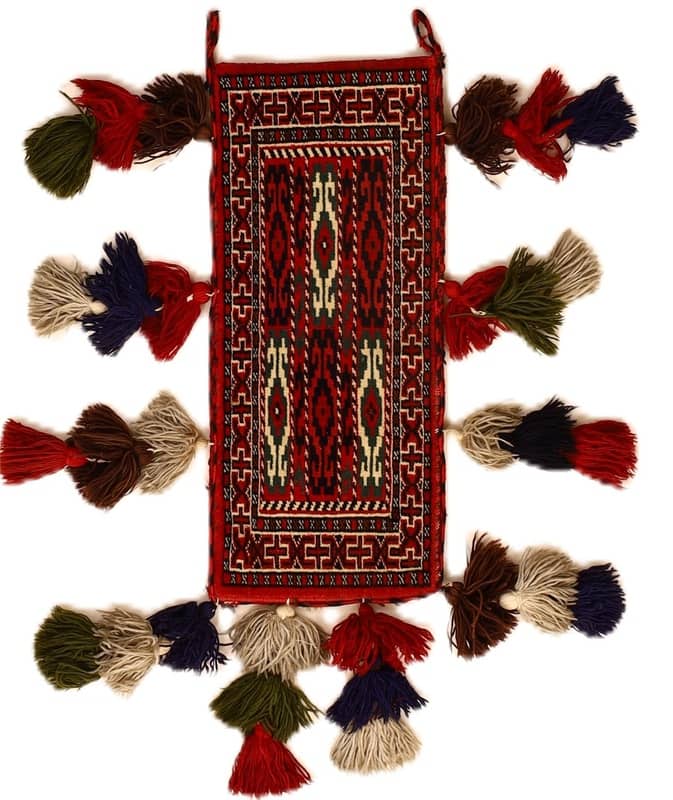 Antike Turkaman Teppich  55x21 - Image 1