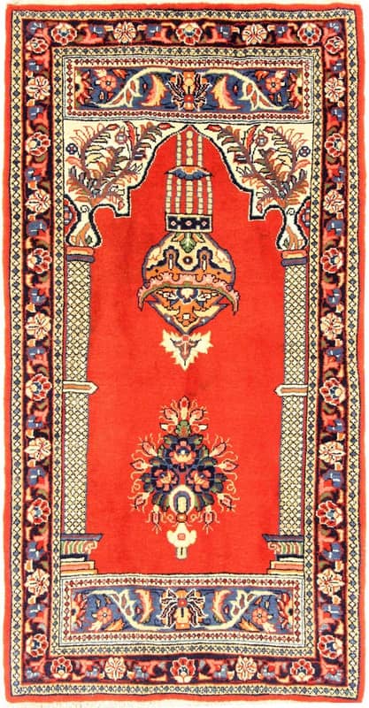 Sarough Teppich 125x65_0