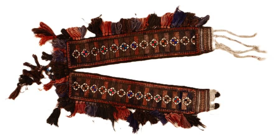 Antike Belutch Teppich 80x35 - Image 1