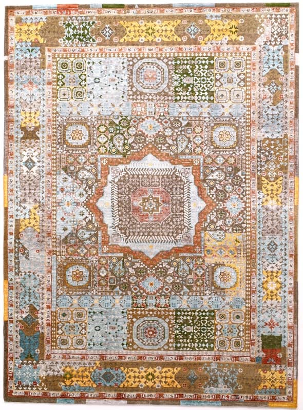 Modern Lotus Teppich 238x175 - Image 1