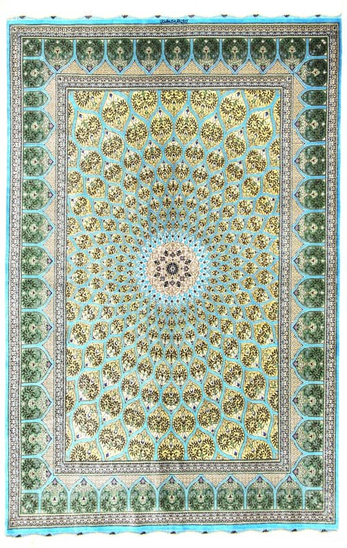 Ghom Silk Carpet 201x132_0