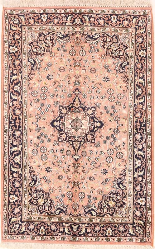 Kashmir Seide Teppich 120x77 - Image 1