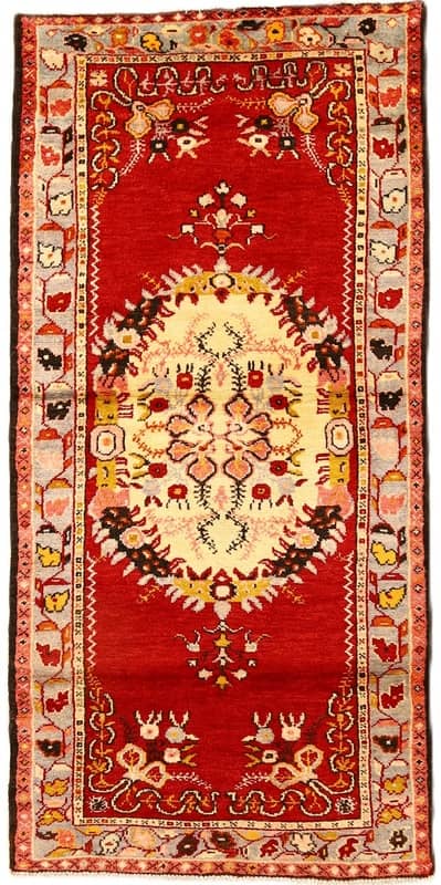 Antike  Azerbeijan Teppich 216x105 - Image 1