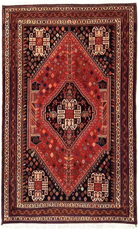 Ghashghai Kashkuli Teppich 164x98 - Image 1