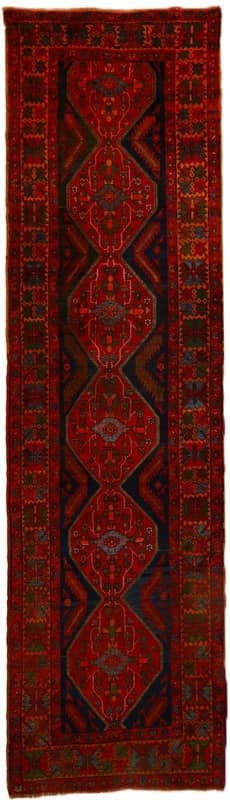 Meshkien Antique Carpet  378x105 - Image 1