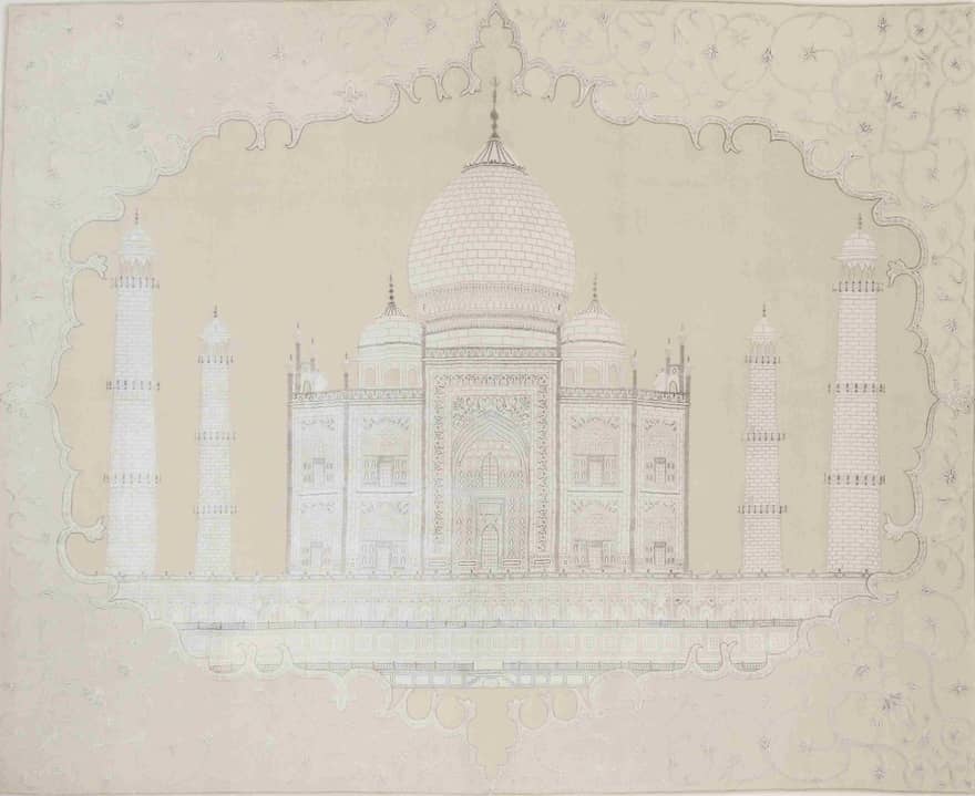 Tabriz Teppich 303x245 - Image 1