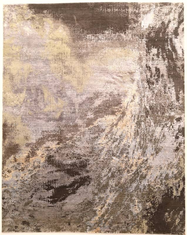 Modern Lotus Teppich 307x243 - Image 1