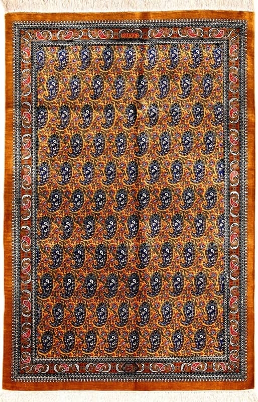 Ghom Seide Teppich 117x80 - Image 1
