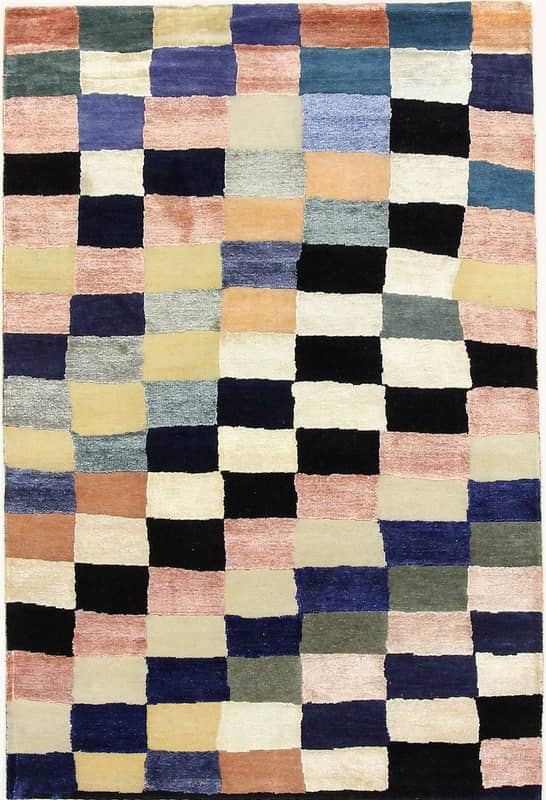 Modern Lotus Teppich 183x119 - Image 1