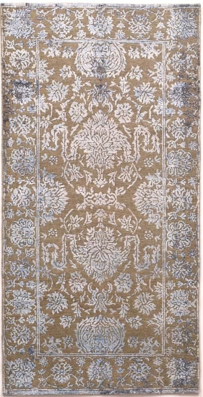 Modern Lotus Carpet 141x72 - Image 1