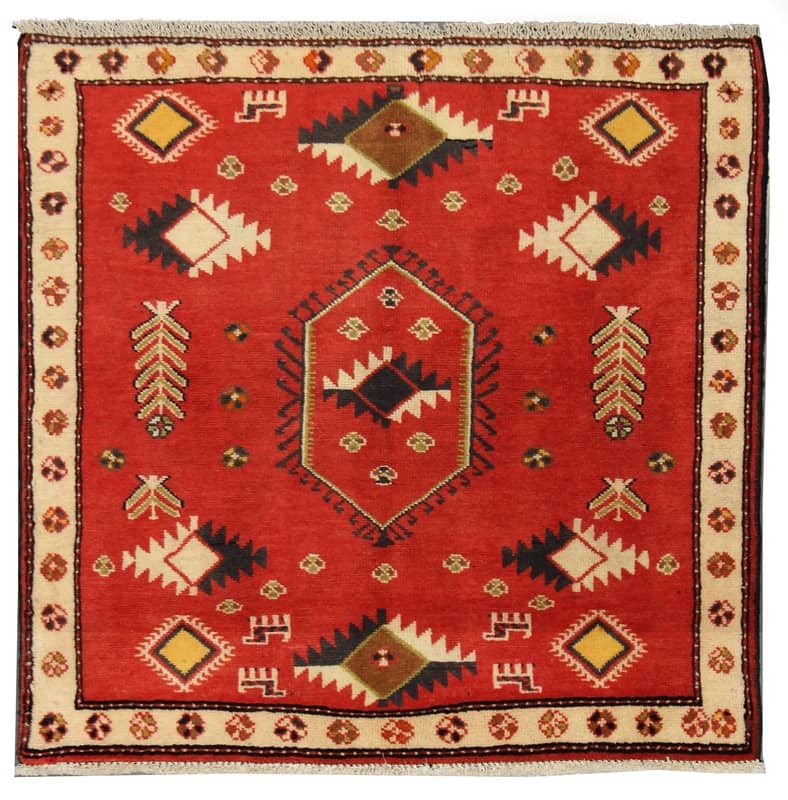 Turkaman Teppich 100x101 - Image 1