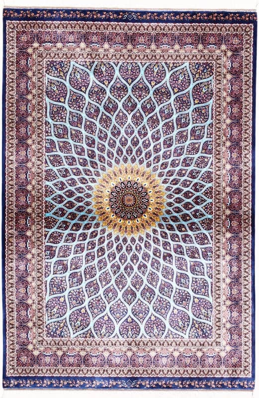 Ghom Geometric design Carpet 143x98_0