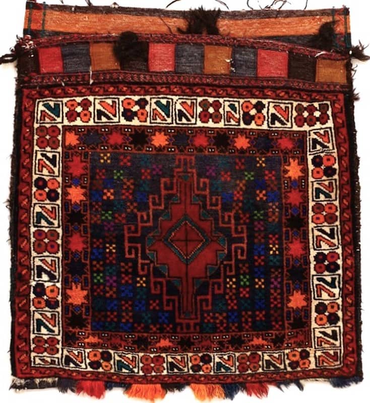 Antik Ghashghai  Teppich  76x66 - Image 1