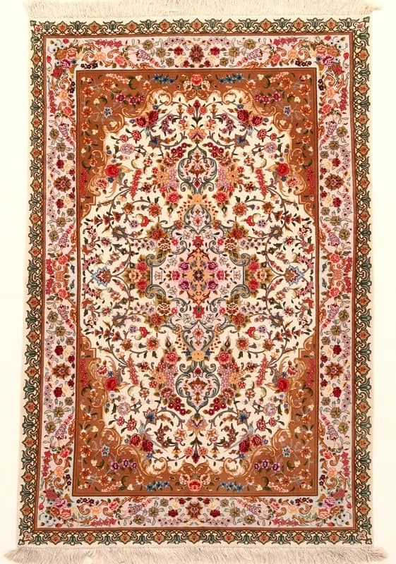 Tabriz60Raj Teppich 230x154 - Image 1