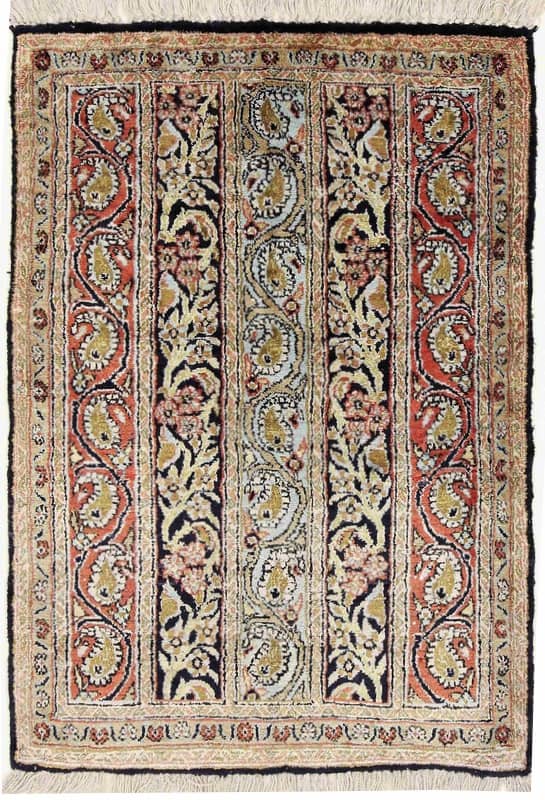 Ghom Seide Teppich  86x56_0