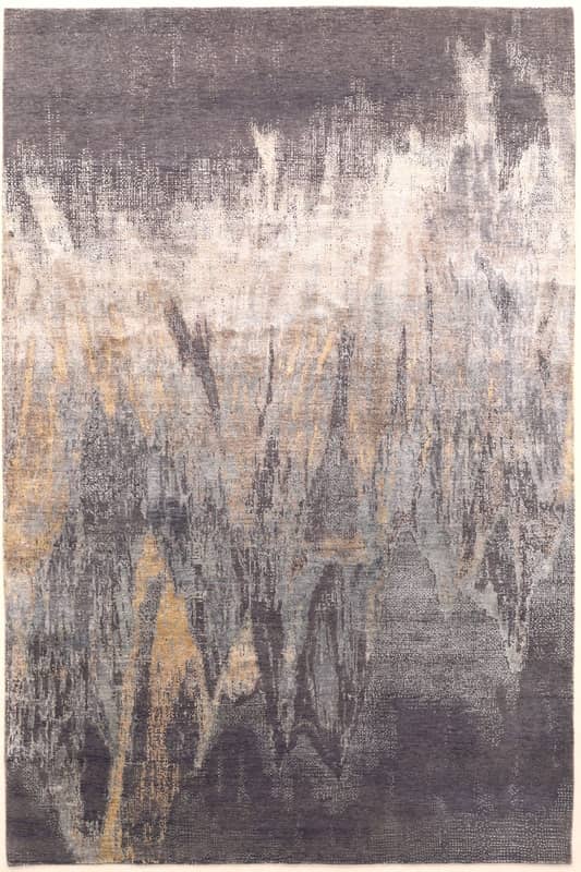 Modern Lotus Teppich 305x203 - Image 1