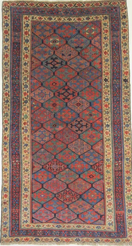 Russisch Antik Carpet 253x135 - Image 1