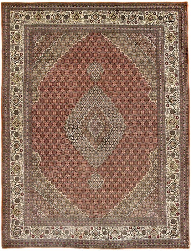 Tabriz Mahi 50 Raj Teppich 260x200 - Image 1