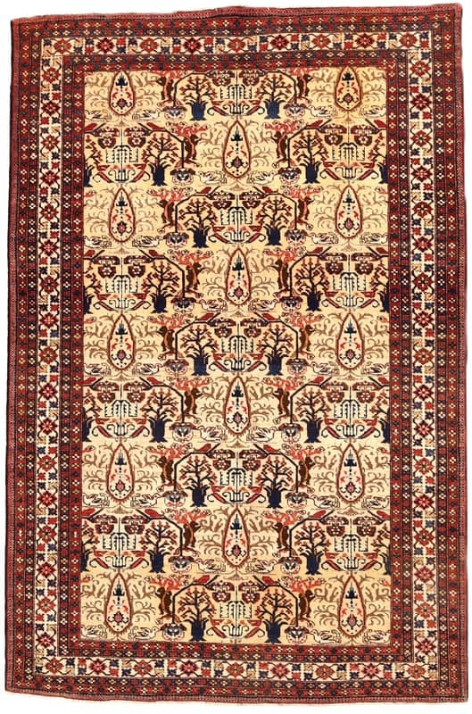 Antike Azrbeijan Teppich 254x169_0