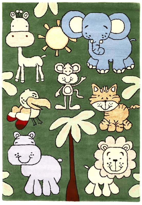 Kinderteppich Tierwelt  244x169 - Image 1