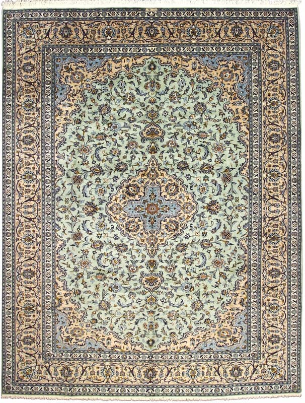 Kashan Teppich 402x315 - Image 1