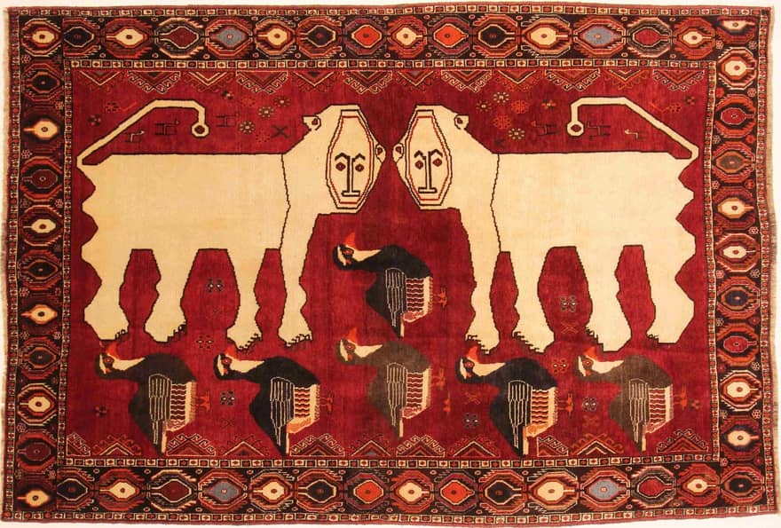 Ghashghai Teppich 223x151 - Image 1