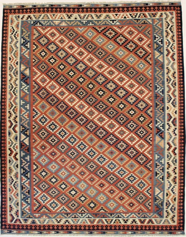Kelim Carpet 388x306 - Image 1