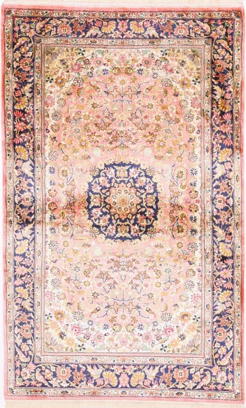 Kashmir Seide Teppich 154x93 - Image 1