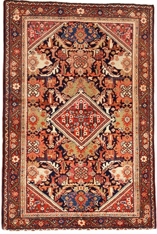 Antike Sarough Teppich 201x133 - Image 1