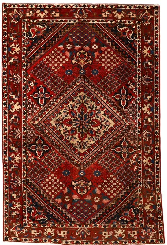 Antike Bakhtiar Teppich  208x137 - Image 1