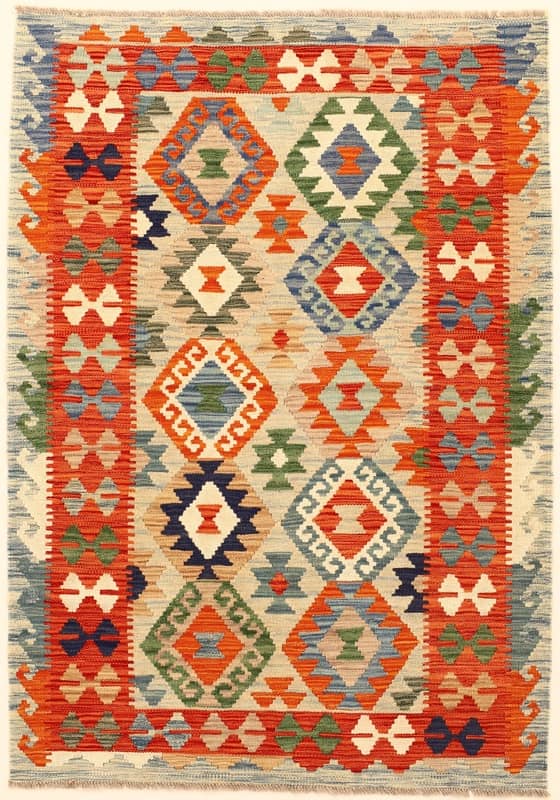 Kilim Carpet 145x103 - Image 1
