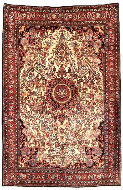 Antike Bidjar Teppich  218x140 - Image 1