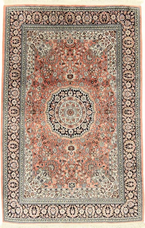 Kashmir Seide Teppich 190x125_0
