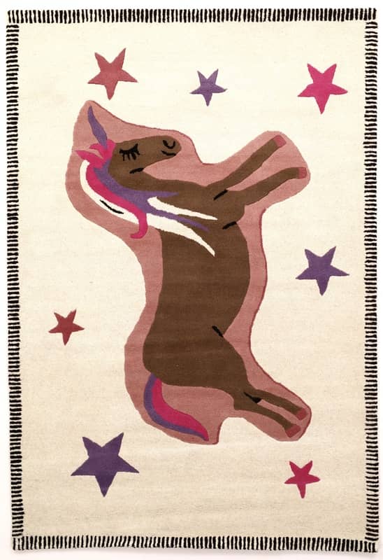 Kids Carpet Sleeping Unicorn   244x168 - Image 1