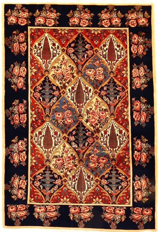 Bakhtiari Carpet 242x165 - Image 1