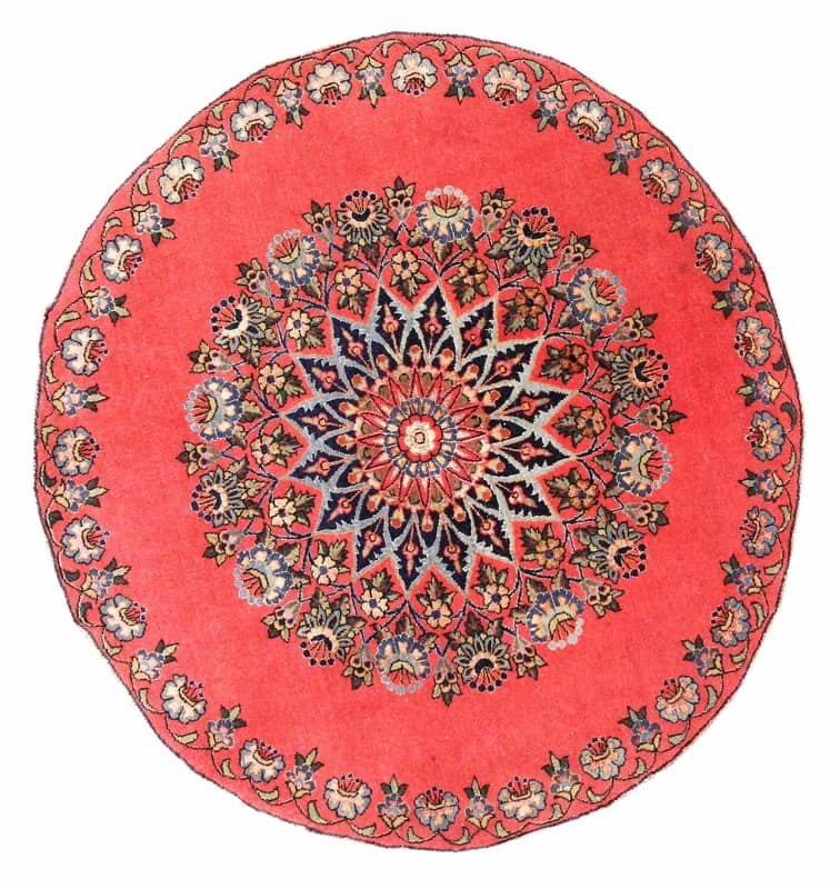 Keshan Teppich 100x100 - Image 1