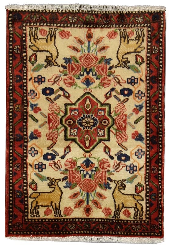 Hamadan Teppich 89x61 - Image 1