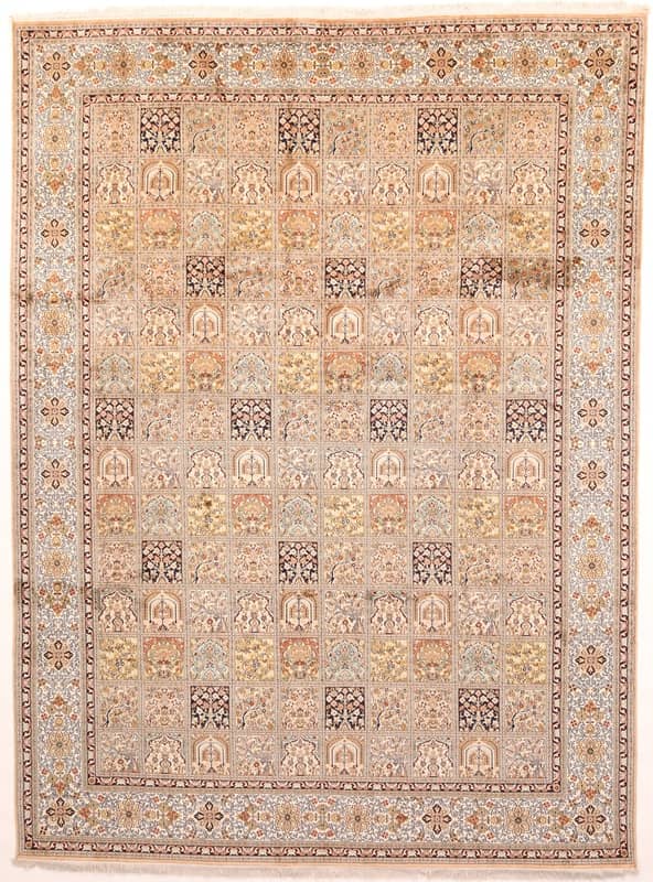 Kashmir Seide Teppich 370x275_0