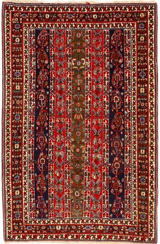 Ghashghai Kashkuli Teppich 155x101 - Image 1