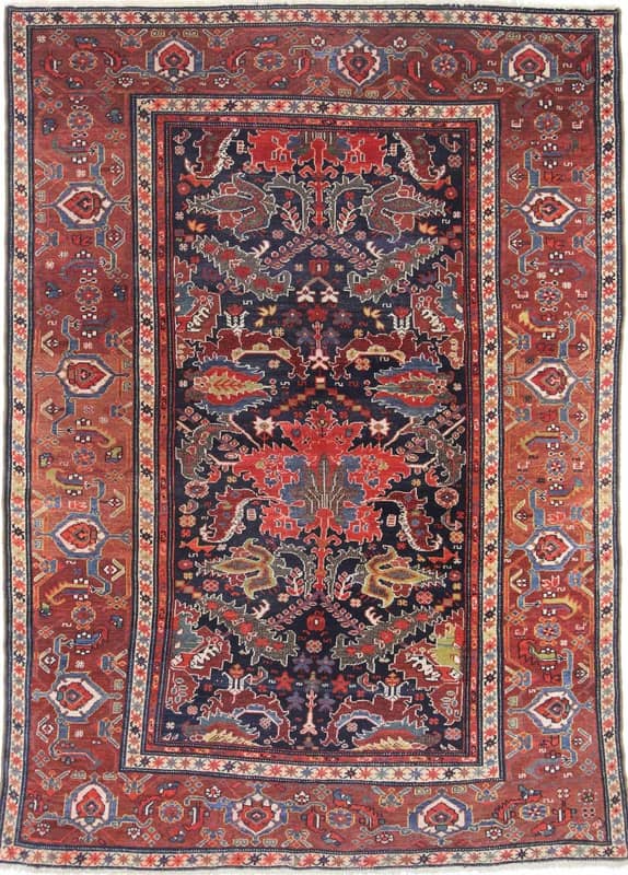 Heriz Antik Teppich  227x162 - Image 1