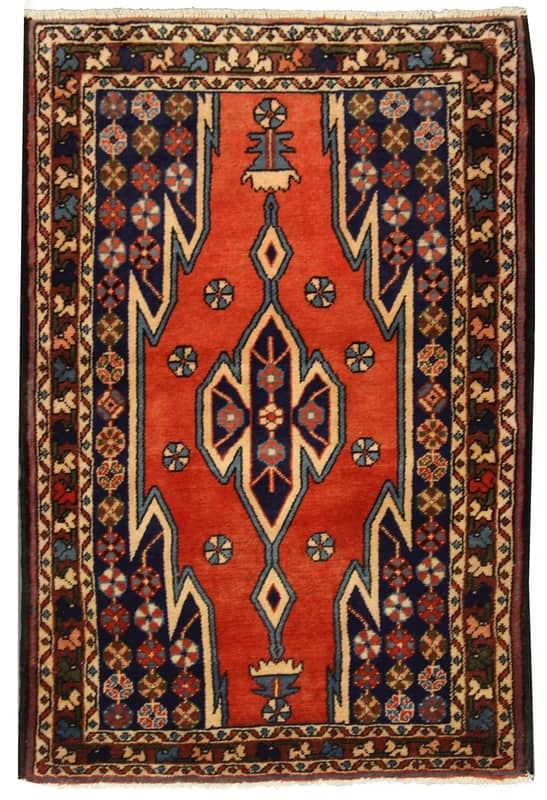 Hamadan Teppich  127x83 - Image 1