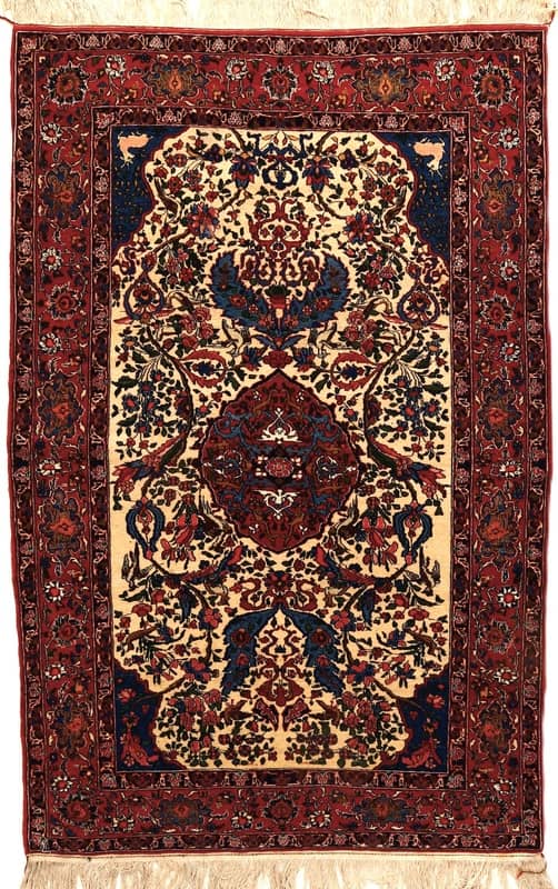 Isfahan Antique Carpet 230x150 - Image 1